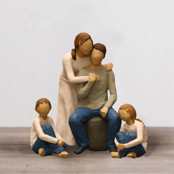 مجسمه ویلوتری Family grouping کد 560